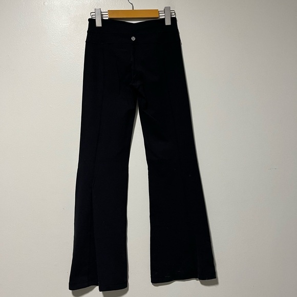 Lululemon Groove Flare Pants Black Women’s Size 4 – Classic Activewear - Picture 11 of 16